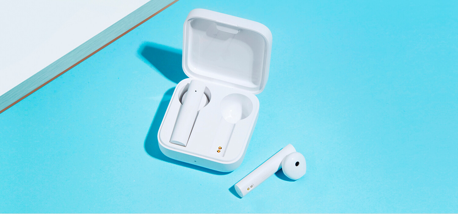 Наушники Xiaomi беспроводные Bluetooth с кейсом