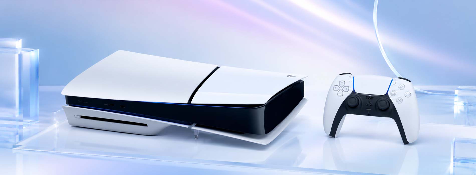 PlayStation 5 Slim с дисководом для физических игр и коллекционных изданий PlayStation 5 Slim с дисководом для физических игр и коллекционных изданий
