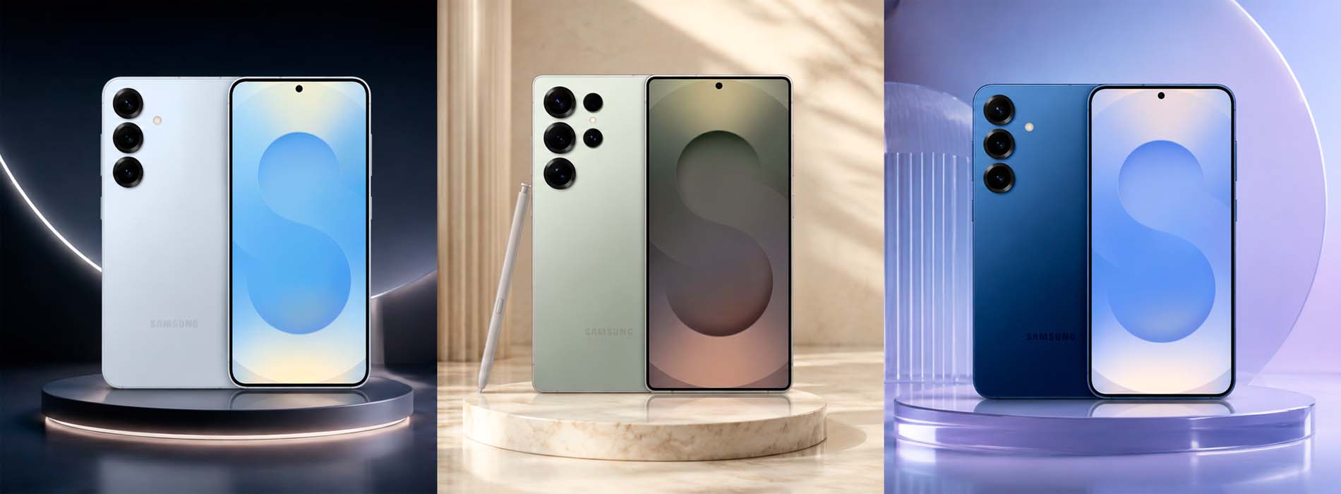 Смартфоны Samsung Galaxy S25, Samsung Galaxy S25 Plus и Samsung Galaxy S25 Ultra Смартфоны Samsung Galaxy S25, Samsung Galaxy S25 Plus и Samsung Galaxy S25 Ultra