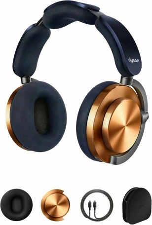 Беспроводные наушники Dyson OnTrac CNC, Prussian Blue/Copper