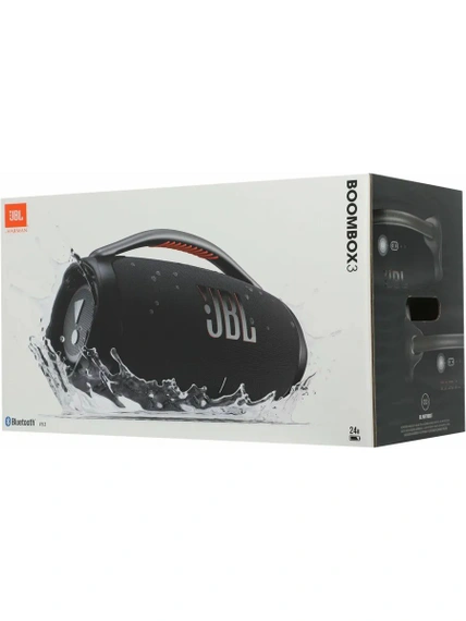 Портативная акустика JBL Boombox 3, чёрный
