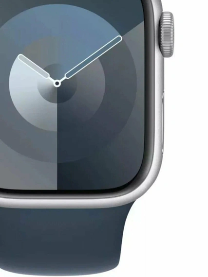 Умные часы Apple Watch SE 44 мм, Silver Aluminium, Denim Sport Band - S/M
