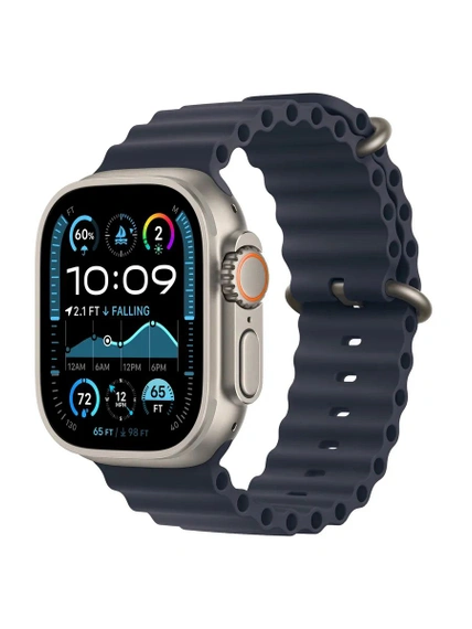 Умные часы Apple Watch Ultra 2 49 мм Natural Titanium Case with Navy Ocean Band