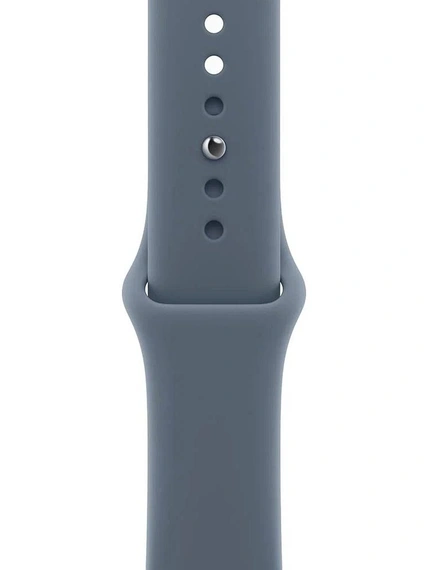 Умные часы Apple Watch S11 GPS 46 мм Jet Black Aluminium Case with Anchor Blue Sport Band - S/M