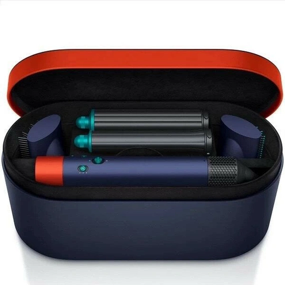 Фен-стайлер Dyson Airwrap complete long HS05 HK, prussian blue/topaz orange