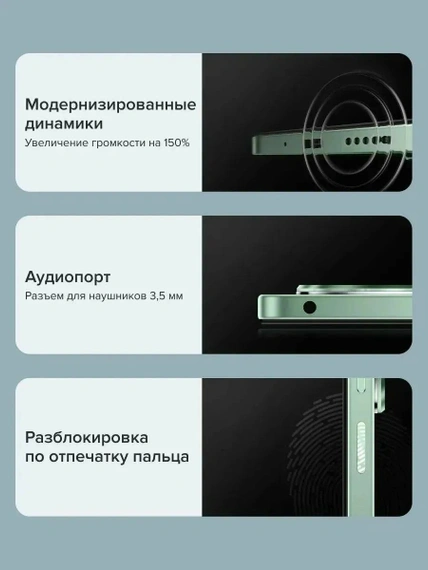 Смартфон Xiaomi Poco C75, 6/128GB, Green