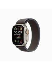 Умные часы Apple Watch Ultra 2 49 мм Cell, Natural Titanium, Blue Trail Loop - M/L