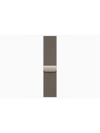 Умные часы Apple Watch S10 46 мм Cell, Natural Titanium, Natural Milanese Loop - M/L