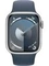 Умные часы Apple Watch S9 45 мм, Silver Aluminium, Storm Blue Sport Band - M/L