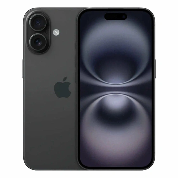 Смартфон Apple iPhone 16 128GB Black eSim Only