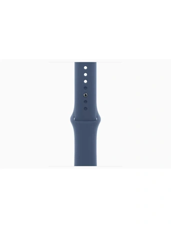 Умные часы Apple Watch SE 2024 GPS 44 мм Silver Aluminium Case with Denim Sport Band - M/L