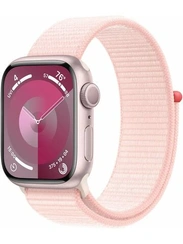 Умные часы Apple Watch Series 9 45 мм Aluminium Case GPS, Pink/Light Pink Sport L