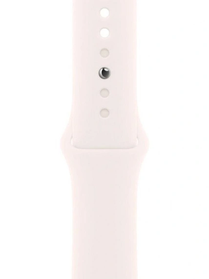 Умные часы Apple Watch S11 GPS 46 мм Silver Aluminium Case with Starlight Sport Band - M/L