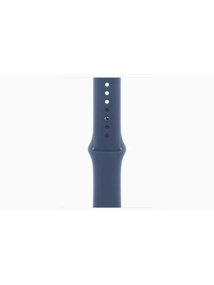 Умные часы Apple Watch S10 46 мм, Silver Aluminium, Denim Sport Band - S/M