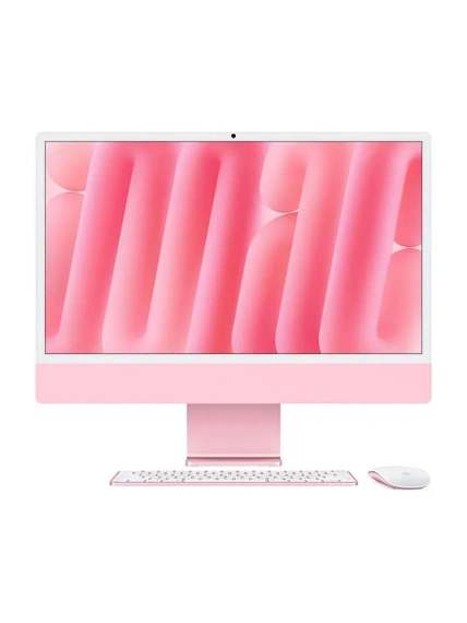 Моноблок Apple iMac 24 M4 10/10/16/256Gb Pink MWV43