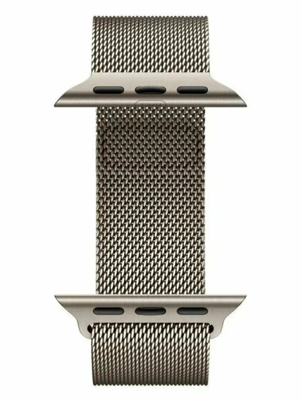 Умные часы Apple Watch S10 42 мм Cell, Natural Titanium, Natural Milanese L