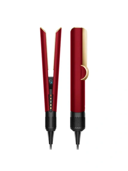 Плойка Dyson HT01 Airstrait Straightener HK, Red Velvet/Gold