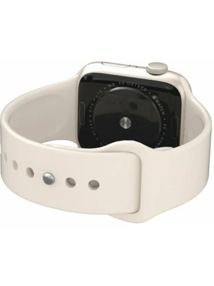 Умные часы Apple Watch SE 2024 GPS 40 мм Starlight Aluminium Case with Starlight Sport Band - M/L