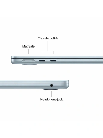 Ноутбук Apple MacBook Air 13 M4, 16/512GB, Sky Blue
