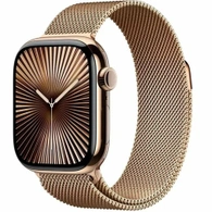 Умные часы Apple Watch Series 10 GPS + Cellular 42 мм Gold Titanium Case with Gold Milanese Loop