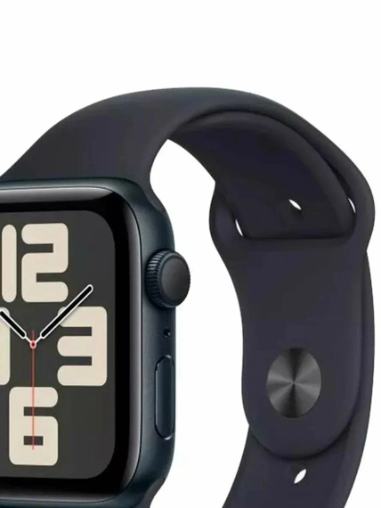 Умные часы Apple Watch SE 40 мм, Midnight Aluminium, Midnight Sport Band - M/L