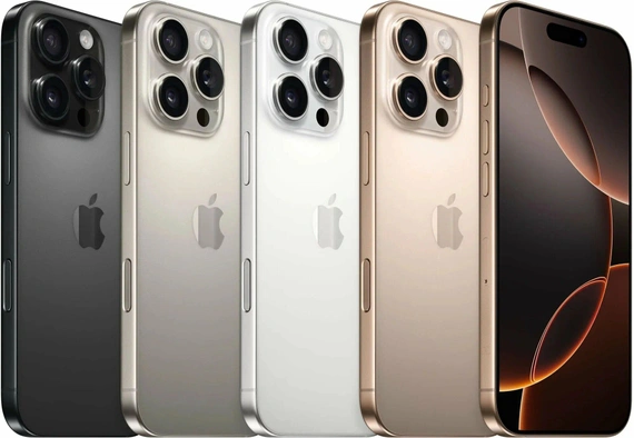 Смартфон Apple iPhone 16 Pro 256GB Desert Titanium eSim Only