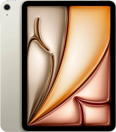 13" Планшет Apple iPad Air 13 2024 M2, 128 ГБ, Wi-Fi, starlight