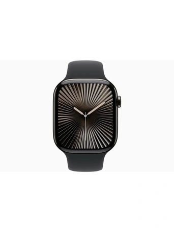 Умные часы Apple Watch Series 10 GPS + Cellular 42 мм Slate Titanium Case with Black Sport Band - S/M