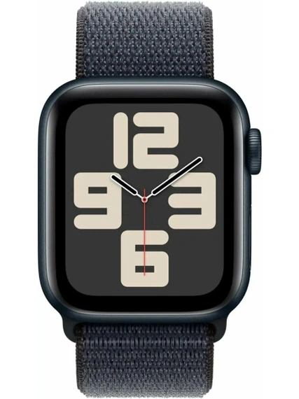 Умные часы Apple Watch SE 2024 40 мм, Midnight Aluminium, Ink Sport L