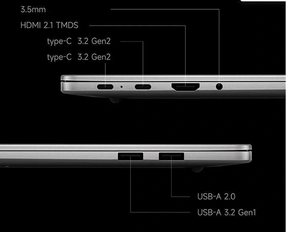 14" Ноутбук Xiaomi RedmiBook 14 2025 C5-210H/16G/1TB (JYU4632CN)