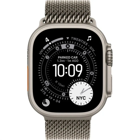 Умные часы Apple Watch Ultra 3 49 мм Natural Titanium Case with Natural Titanium Milanese Loop - M