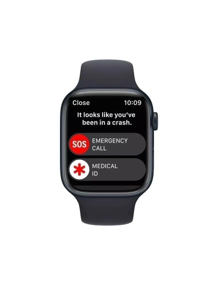 Умные часы Apple Watch Series 9 41 мм Aluminium Case GPS, midnight Sport B S/M