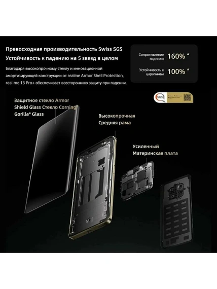 Смартфон Realme 13 Pro+, 12/512GB, Gold