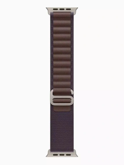 Умные часы Apple Watch Ultra 2 49 мм Cell, Natural Titanium, Indigo Alpine Loop - L