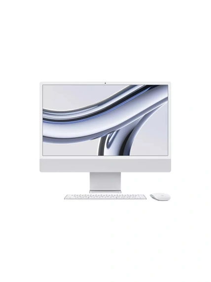 Моноблок Apple iMac 24" M3 8+8 core,8GB/256GB SSD, silver