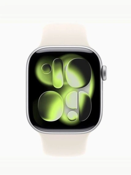 Умные часы Apple Watch S11 GPS 42 мм Silver Aluminium Case with Starlight Sport Band S/M