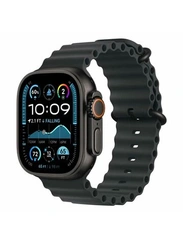 Умные часы Apple Watch Ultra 2 49 мм Cell, Black Titanium, Black Ocean Band