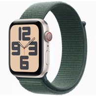 Умные часы Apple Watch SE 2024 GPS 40 мм Starlight Aluminium Case with Lake Green Sport Loop