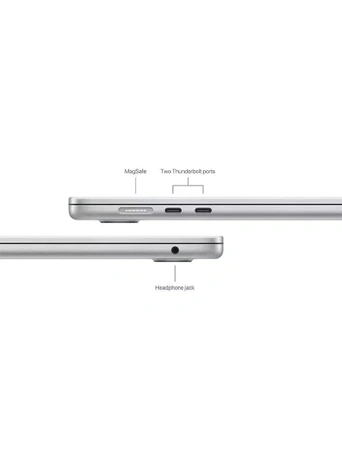15.3" Ноутбук Apple MacBook Air 15 M3 2024 8+256 ГБ, Silver