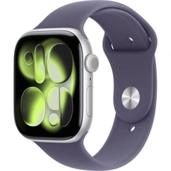 Умные часы Apple Watch S11 GPS 46 мм Silver Aluminium Case with Purple Fog Sport Band - M/L