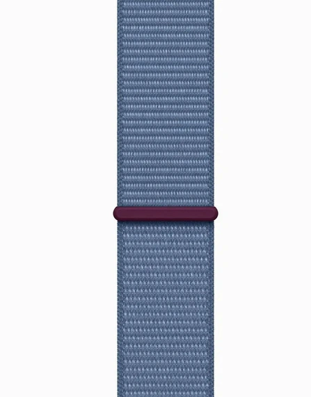 Умные часы Apple Watch Series 9 45 мм Aluminium Case GPS, Silver/Winter Blue Sport L