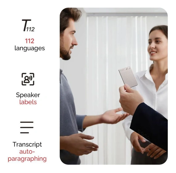 Цифровой диктофон Plaud Note ChatGPT NB-100 Silver