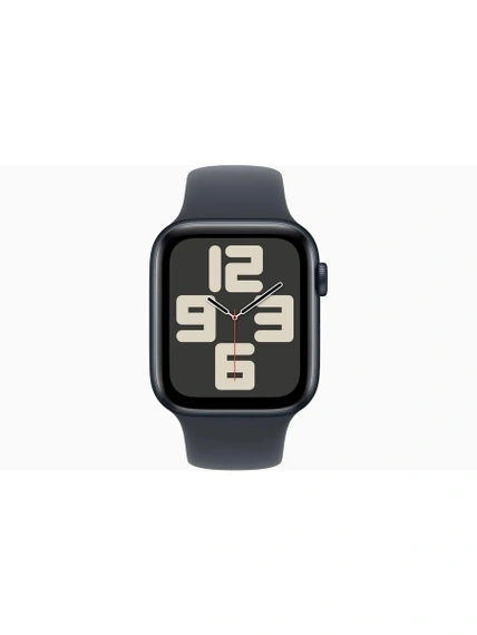 Умные часы Apple Watch SE 2024 GPS 44 мм Midnight Aluminium Case with Midnight Sport Band - S/M