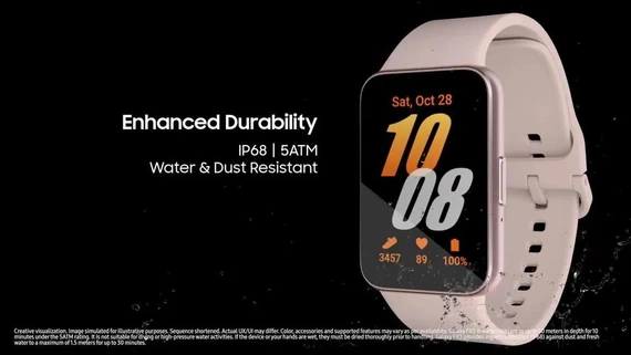 Умные часы Samsung Galaxy Fit 3 Pink