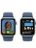 Умные часы Apple Watch SE 2024 GPS 44 мм Silver Aluminium Case with Denim Sport Band - M/L