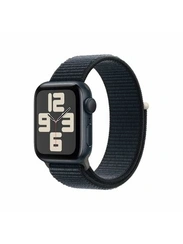 Умные часы Apple Watch SE 2024 GPS 44 мм Midnight Aluminium Case with Ink Sport Loop