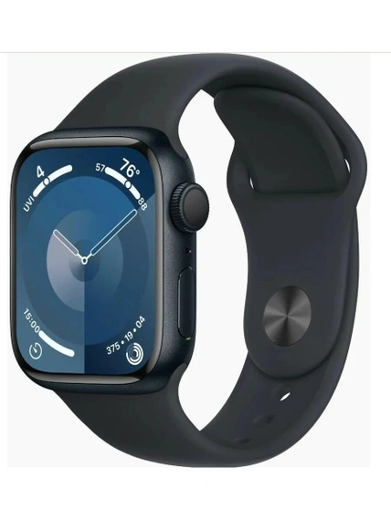 Умные часы Apple Watch Series 9 45 мм Aluminium Case GPS, midnight Sport B M/L