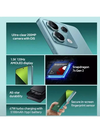 Смартфон Xiaomi Redmi Note 13 Pro 5G, 12/512GB, Ocean Teal