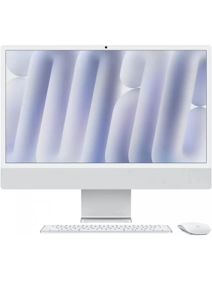 Моноблок Apple iMac 24 M4 8/8/16/256Gb Silver MWUC3