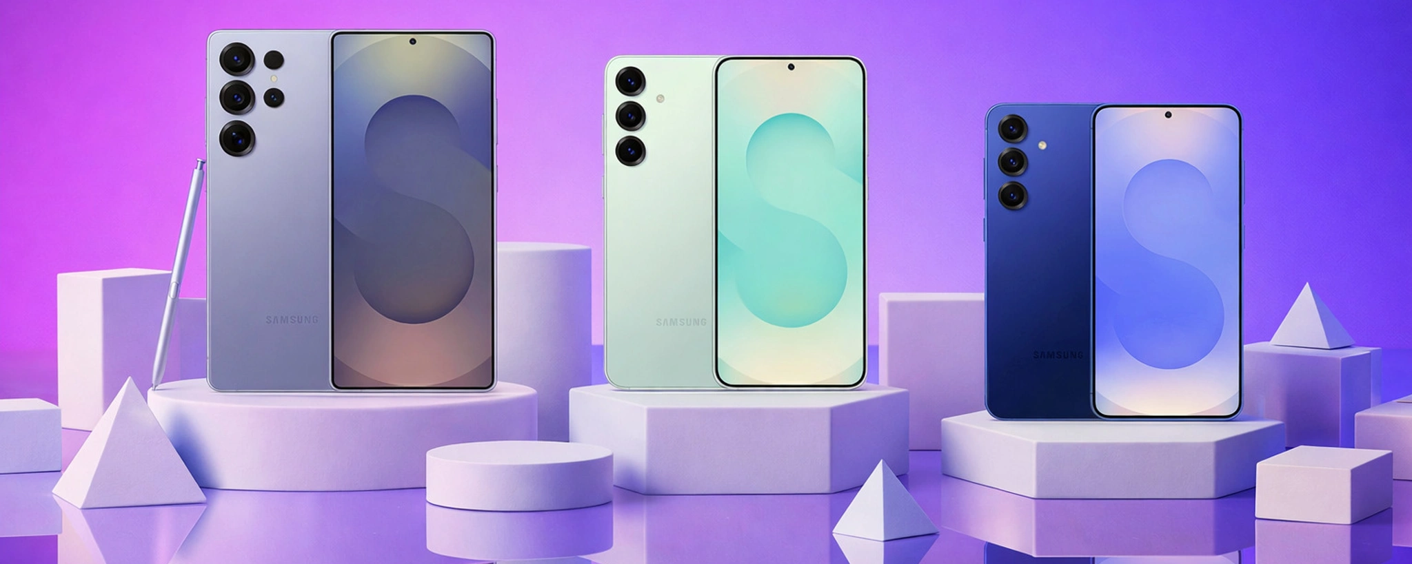 Смартфоны серии Galaxy S25 - выбирайте свой формат